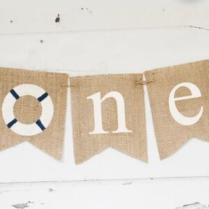 NWT first birthday sign